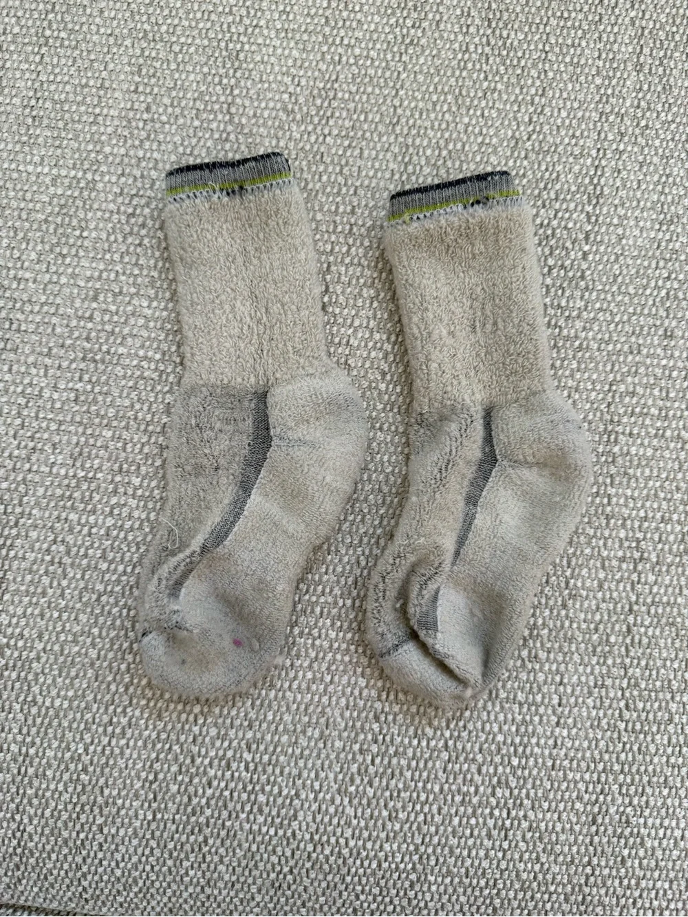 Smartwool Kids Hiking Crew Socks Gray Blue